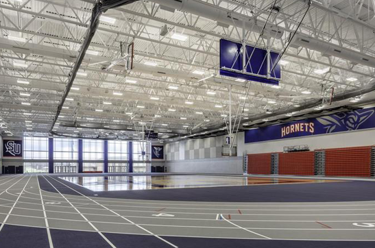 Kaye and JJ Smith Indoor running track