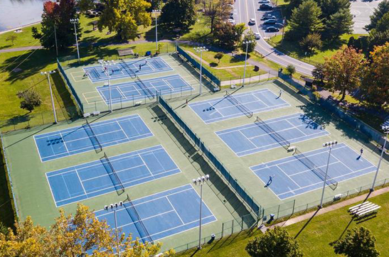 Image of the Lowry Tennis Courts